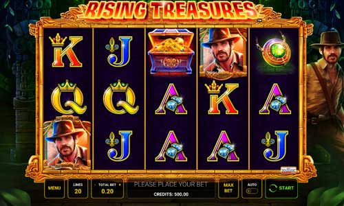 Rising Treasures gameplay