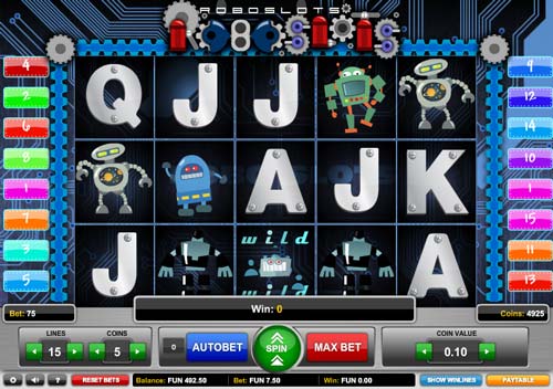 Roboslots gameplay