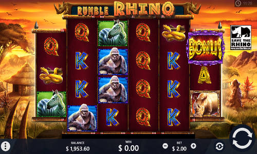 Rumble Rhino gameplay