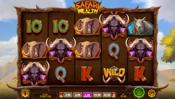 Safari of Wealth gameplay