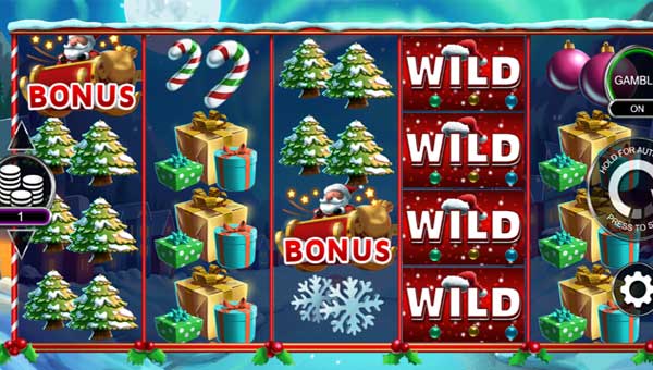 Santa Stacked Free Spins gameplay