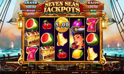 Seven Seas Jackpot gameplay