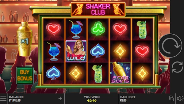 Shaker Club gameplay