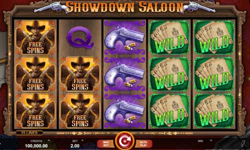 Showdown Saloon gameplay