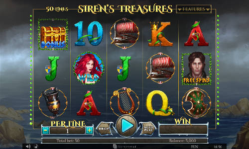 Sirens Treasures gameplay