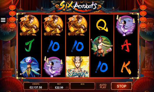 Six Acrobats gameplay