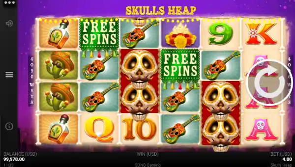 Skulls Heap gameplay