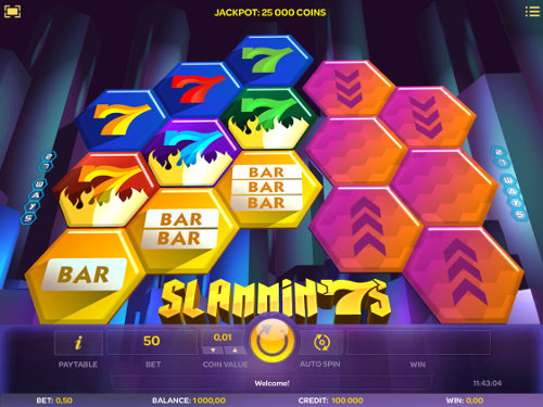 Slammin 7s gameplay