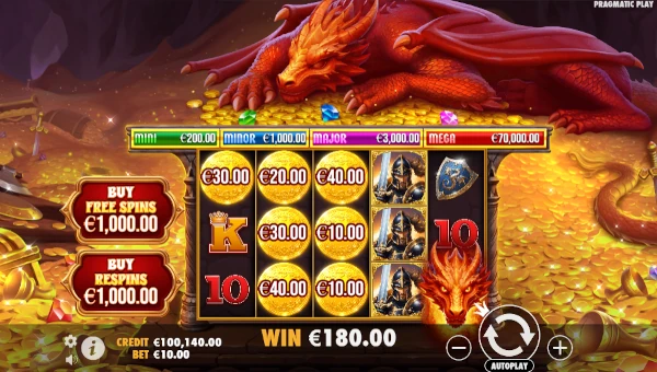 Sleeping Dragon gameplay