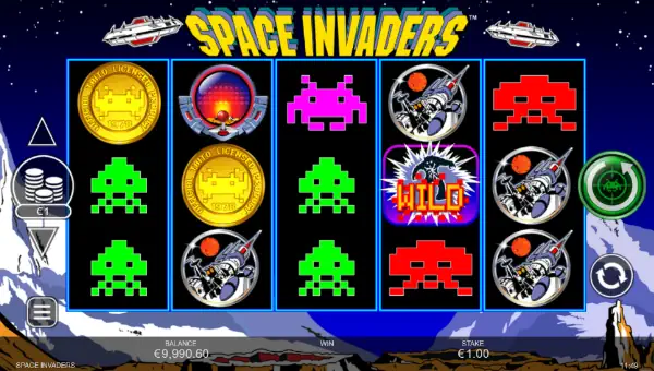 Space Invaders gameplay