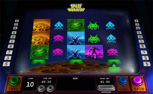 Space Invaders gameplay