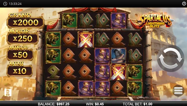 Spartacus Lightning Blitz gameplay