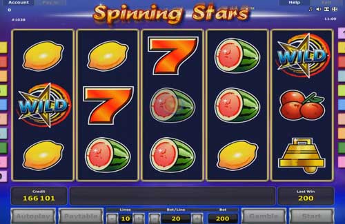 Spinning Stars gameplay