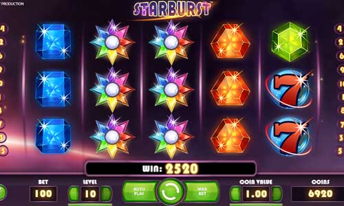 Starburst gameplay