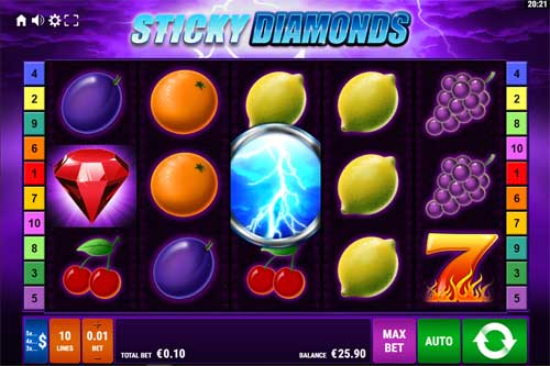 Sticky Diamonds gameplay