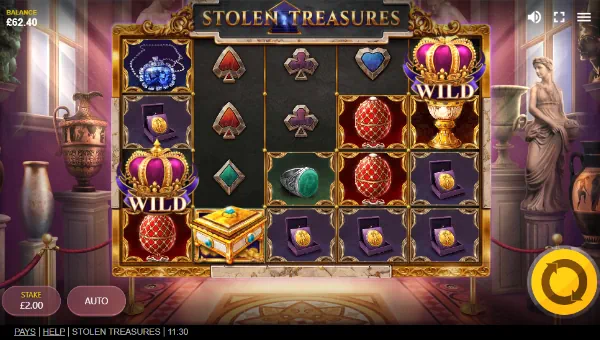 Stolen Treasures gameplay