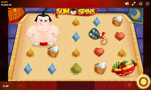 Sumo Spins gameplay