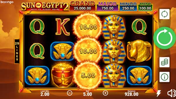Sun of Egypt 2 gameplay