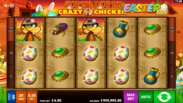 Super Duper Crazy Chicken Easter Egg gameplay