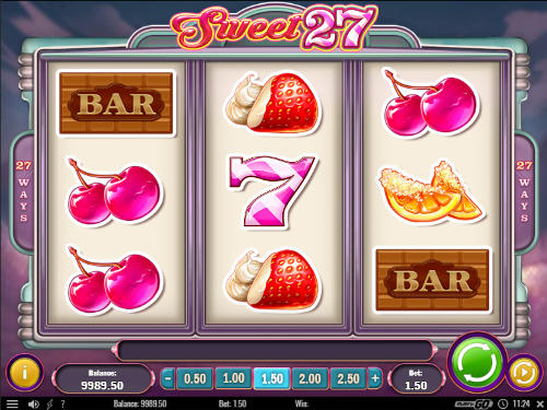Sweet 27 gameplay