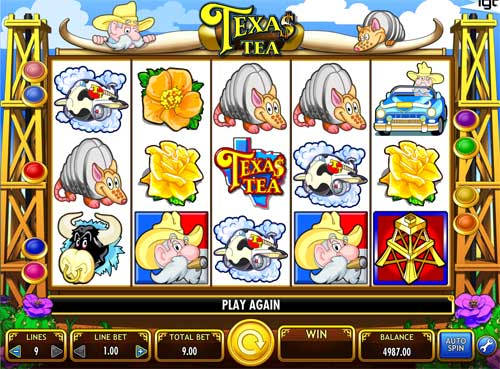 Texas Tea gameplay