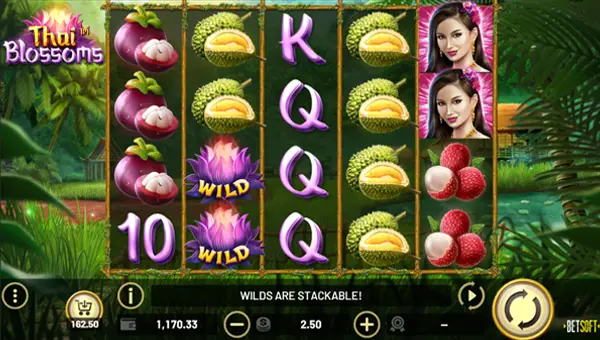 Thai Blossoms gameplay