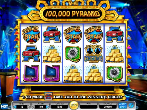 The 100,000 Pyramid gameplay