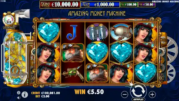 The Amazing Money Machine gameplay