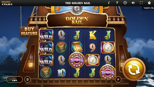 The Golden Sail gameplay