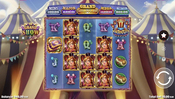 The Grand Show gameplay