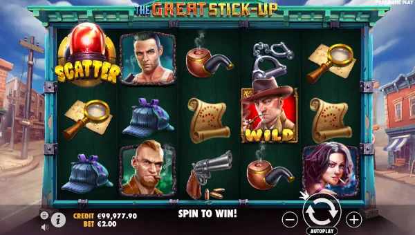 The Great Stick Up gameplay