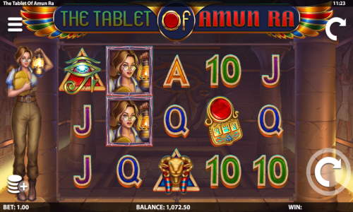 The Tablet of Amun Ra gameplay
