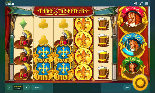 Three Musketeers gameplay