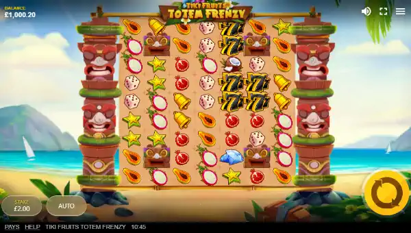 Tiki Fruits Totem Frenzy gameplay