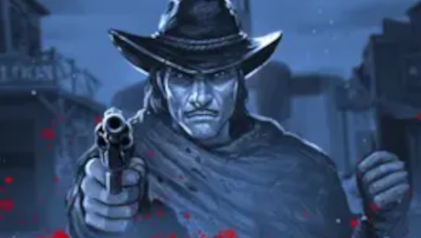 Tombstone Begins base game screenshot showing reels and features