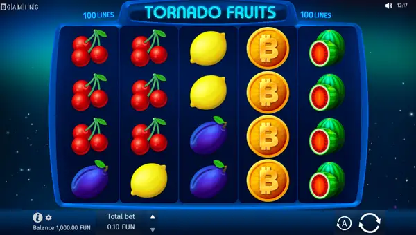 Tornado Fruits gameplay