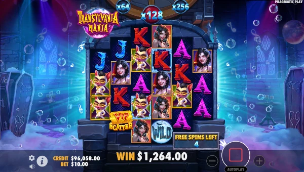 Transylvania Mania bonus game