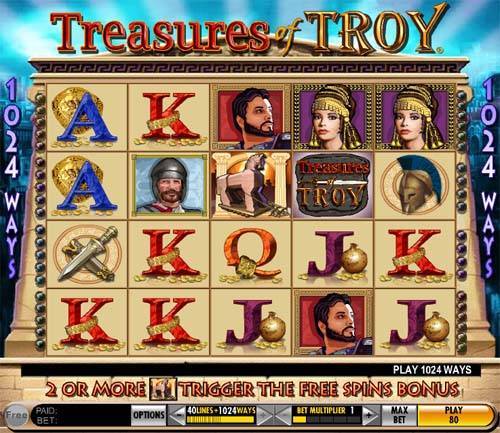 Treasures of Troy Gameplay