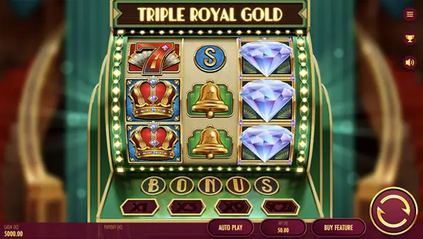 Triple Royal Gold gameplay
