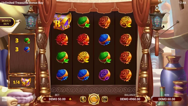 Unlimited Treasures gameplay