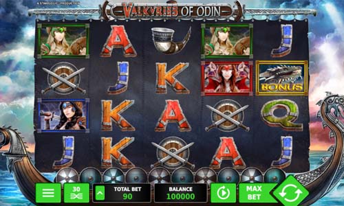 Valkyries of Odin gameplay