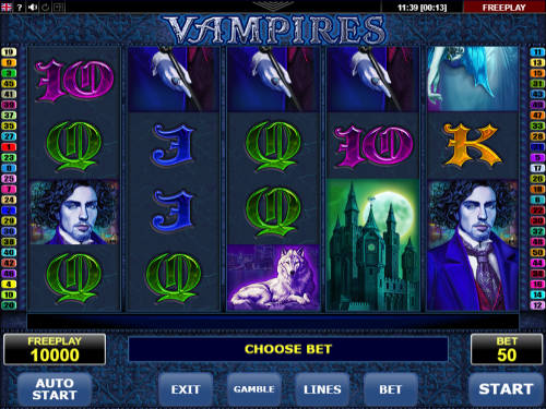 Vampires gameplay