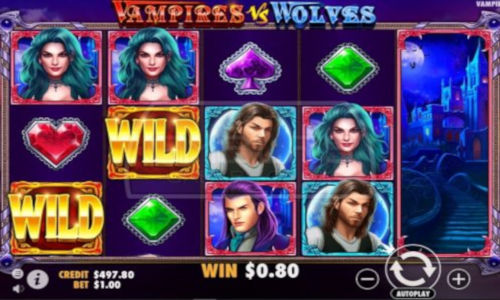 Vampires vs Wolves gameplay