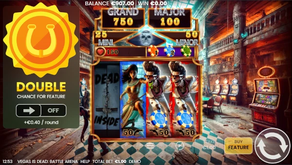 Vegas is Dead Battle Arena bonus game