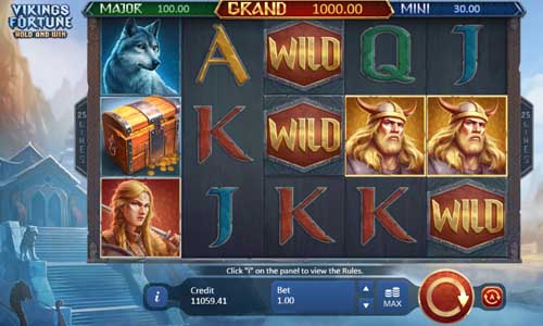 Vikings Fortune Hold and Win gameplay
