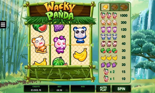 Wacky Panda gameplay