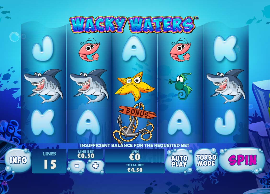 Wacky Waters gameplay