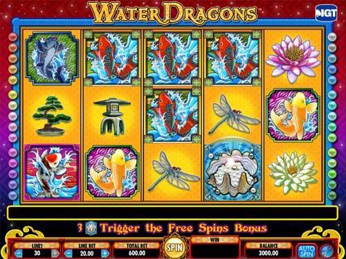 Water Dragons Gameplay