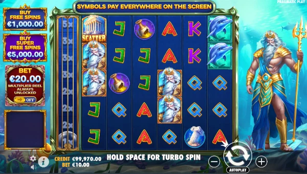 Waves of Poseidon gameplay