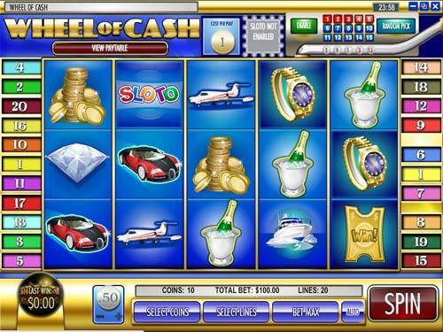 Wheel of Cash gameplay